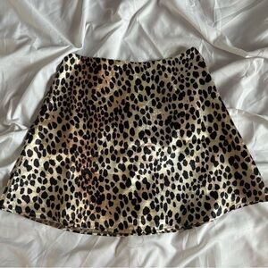 Leopard Skirt